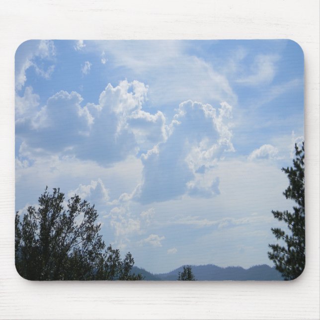Clouds... Mouse Mat (Front)