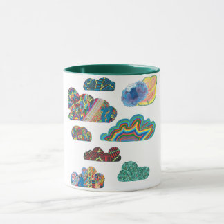 "Clouds" Mug. Original art by Rip Rense. Mug