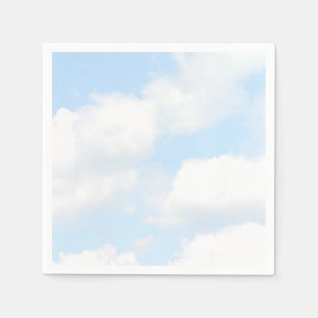 Clouds Napkin (Front)