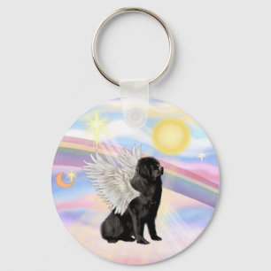 Clouds - Newfoundland (#1) Angel Key Ring