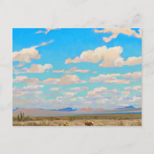 Clouds of a Summer Afternoon by Maynard Dixon Postcard