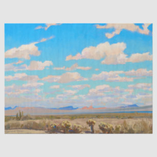 Clouds of a Summer Afternoon by Maynard Dixon Tissue Paper