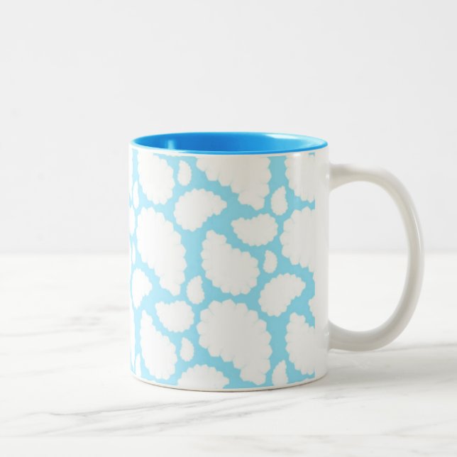 Clouds of Sheep Two-Tone Coffee Mug (Right)