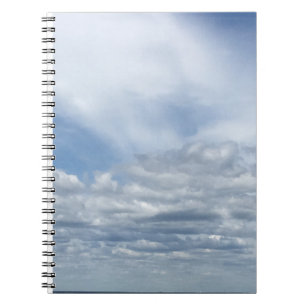 Clouds Old Silver Beach Notebook