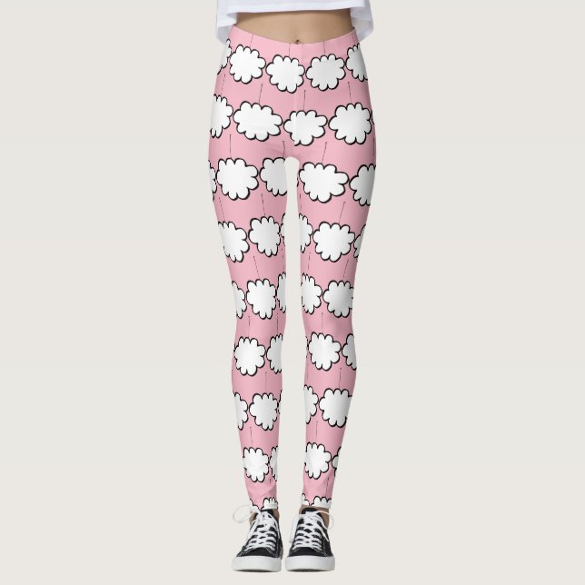 Clouds on Strings Leggings (Front)