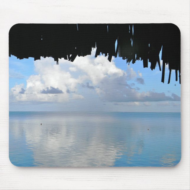 Clouds over Bora Bora Mouse Mat (Front)