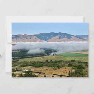 Clouds Over Flathead River Card