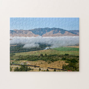 Clouds Over Flathead River Jigsaw Puzzle