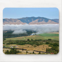 Clouds over Flathead River