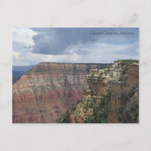 Clouds over Grand Canyon Postcard