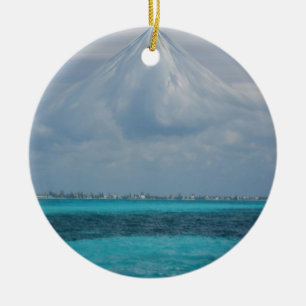 Clouds Over Grand Cayman Ornament