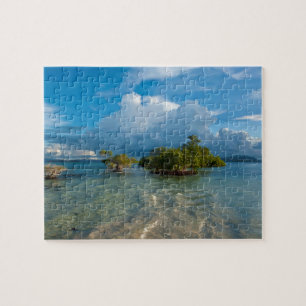 Clouds Over Marovo Lagoon Jigsaw Puzzle