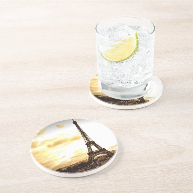 Clouds Over Paris Coaster (Side)