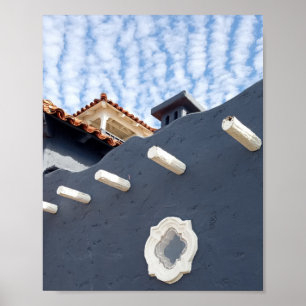 Clouds Over Seaport Village  Poster