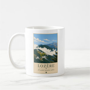 Clouds Over the Mountain Forest Coffee Mug