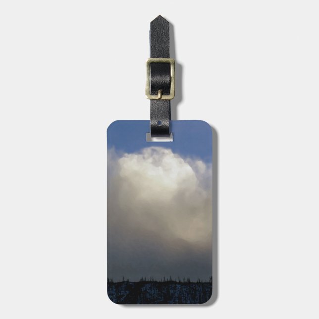 Clouds Over the Ridge Luggage Tag (Front Vertical)