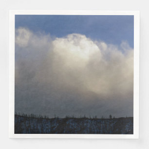 Clouds Over the Ridge Napkin