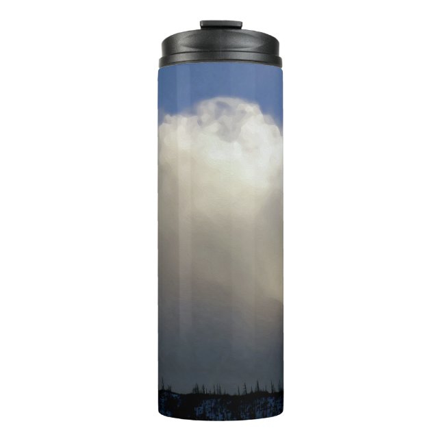 Clouds Over the Ridge Thermal Tumbler (Front)