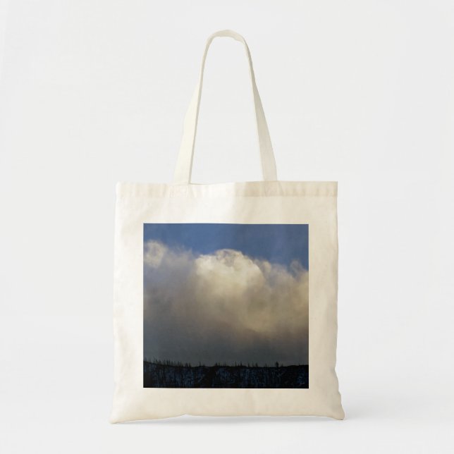 Clouds Over the Ridge Tote Bag (Front)