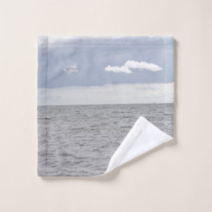 Clouds over the see wash cloth