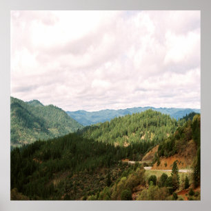 Clouds over the Valley...... Poster
