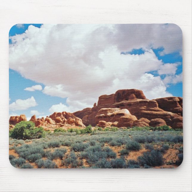 Clouds Over Utah Mousepad (Front)