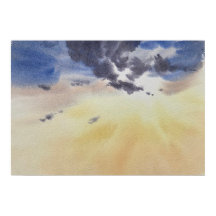 Clouds Painting in Watercolor