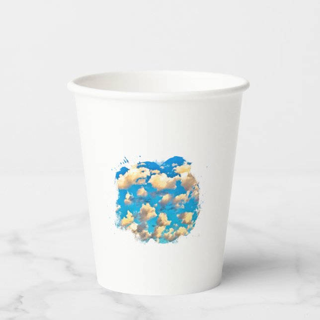 Clouds Paper Cups (Front)