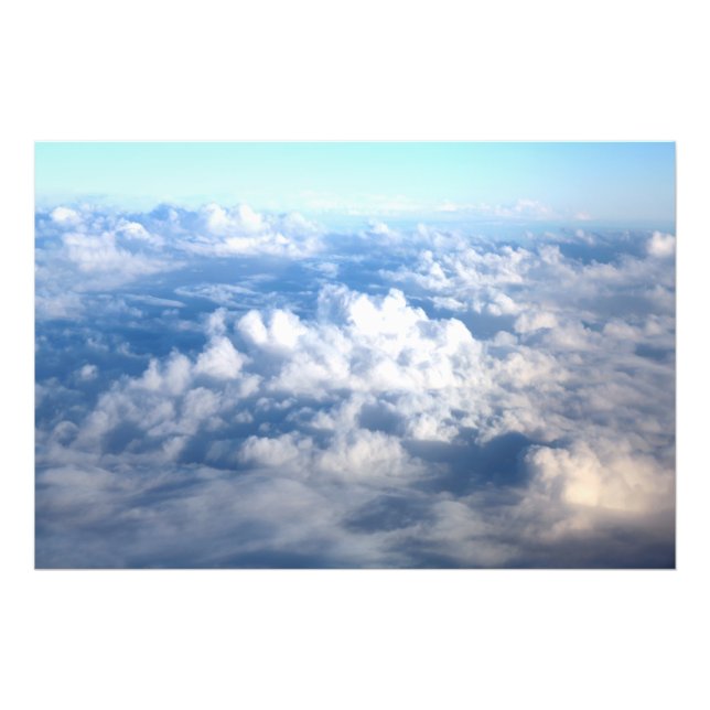 Clouds Photo Print (Front)