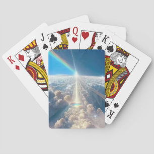 clouds playing cards