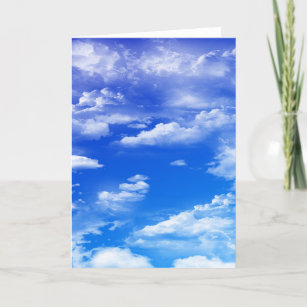 Clouds (portrait) card