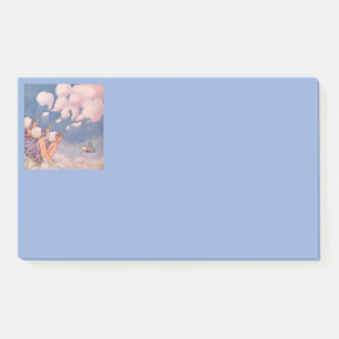 clouds post-it notes