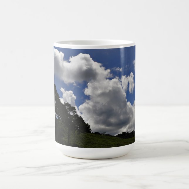 Clouds Sky Landscape Nature Coffee Mug (Center)
