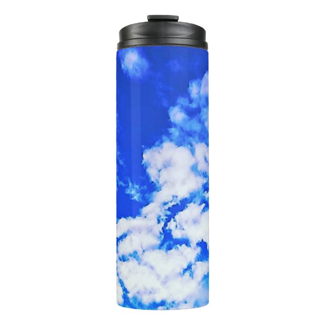 Clouds Thermal Tumbler (Front)
