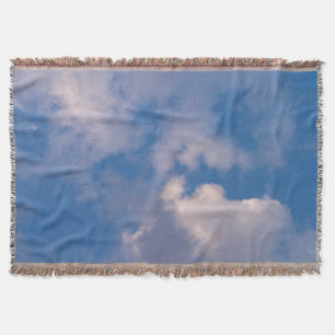 Clouds Throw Blanket