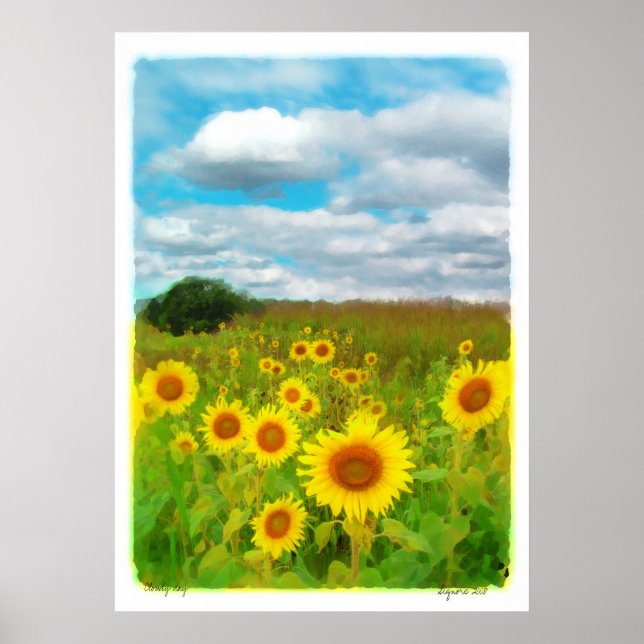 Clouds today , poster (Front)