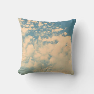 Clouds - vintage effect style pictureshome decor, cushion