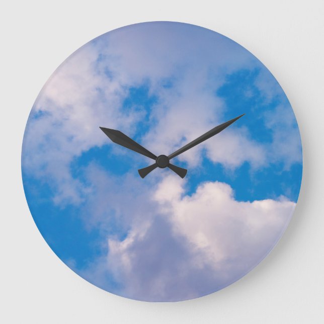 Clouds Wall Clock (Front)