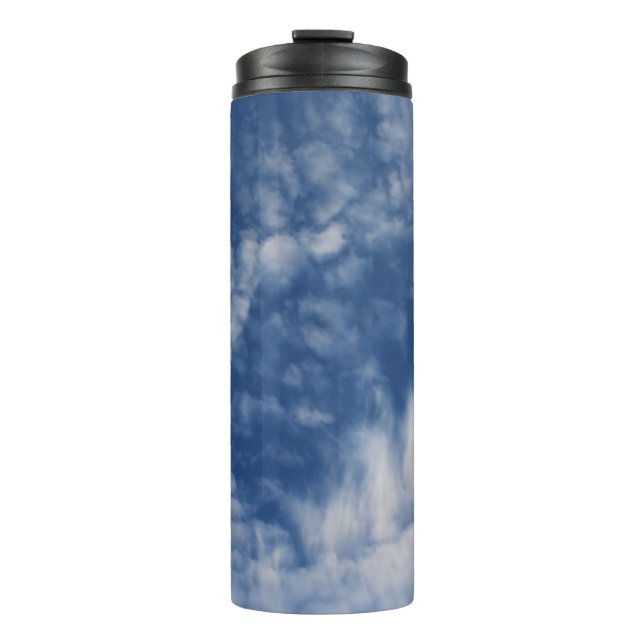 Clouds with teeth thermal tumbler (Front)