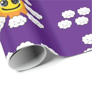 Clouds Wrapping Paper