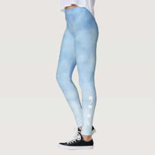 Clouds Zen white leggings