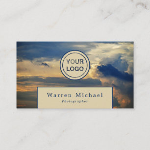 Cloudscape, Photographer, Photography Business Card