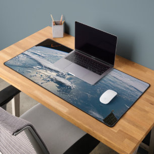 Cloudscapes Around Sumatra, Indonesia. Desk Mat