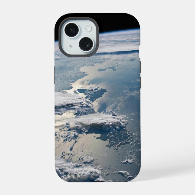 Cloudscapes Around Sumatra, Indonesia. iPhone 15 Case (Back)