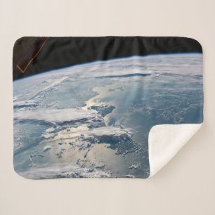 Cloudscapes Around Sumatra, Indonesia. Sherpa Blanket