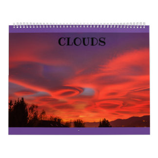cloudscapes on calendar