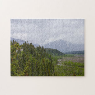 Cloudy At Denali Jigsaw Puzzle