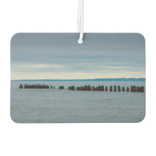 Cloudy At Whitefish Bay Car Air Freshener