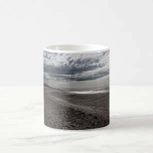 Cloudy beach at the North Sea Coffee Mug