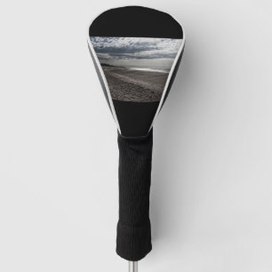 Cloudy beach at the North Sea Golf Head Cover